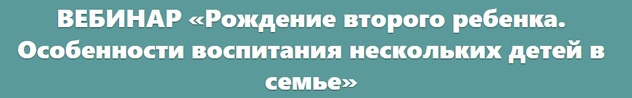 Рождение второго ребенка. Особенности воспитания нескольких детей в семье. Валентина Паевская