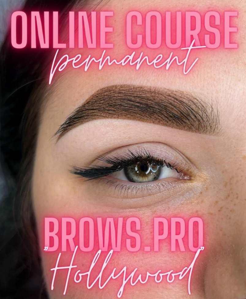 Онлайн курс по перманенту Brows.Pro Hollywood. Марина Куляс, _mk.makeup_