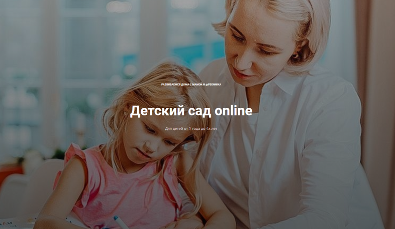 Детский сад online 1+. Годовая программа детского сада. Анна Куприянова peonnika