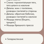 Техника упражнений и настройка тренажёров. Тариф Стандарт.  Анастасия Новикова 2