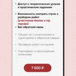 Оформляй и властвуй. Тариф Стандарт. Ира Гарькавая, kava.ira 2
