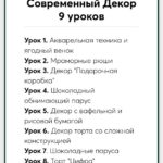 Современный декор. Десерты как произведение искусства. paulineschool, pauline school, Полина Филимонова 2