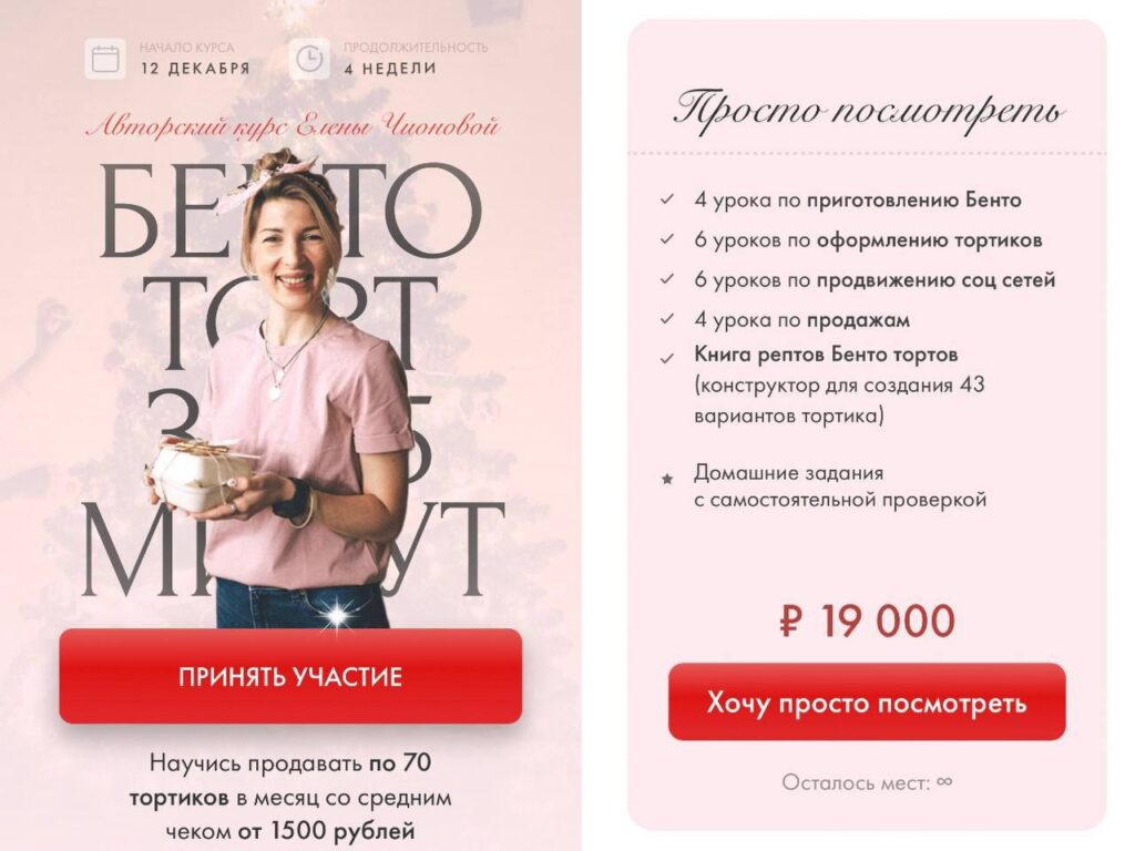 Бенто торт за 15 минут. Елена Чионова