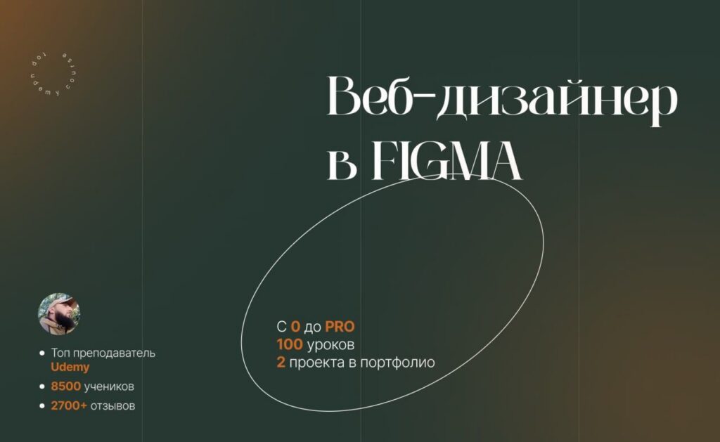 Веб-дизайн в Figma 2023. Основы UI/UX дизайна на практике. Evgen Marfel, Stepik