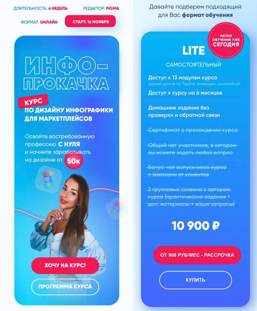 Инфо-прокачка. Дизайн инфографики для маркетплейсов. Анастасия Обшатко, nastea.ai