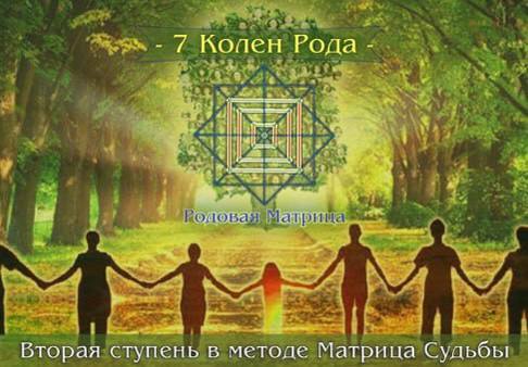 Вторая ступень в методе Матрица Судьбы . 7 Колен Рода. Дмитрий Воронов