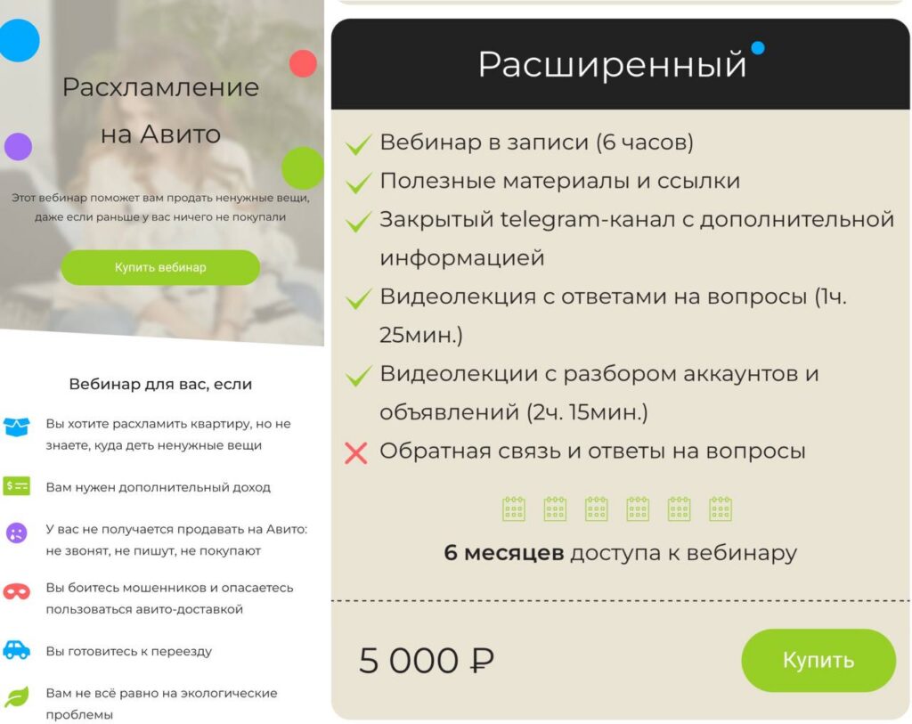 Расхламление на Авито 2024. Анжелика Глушко