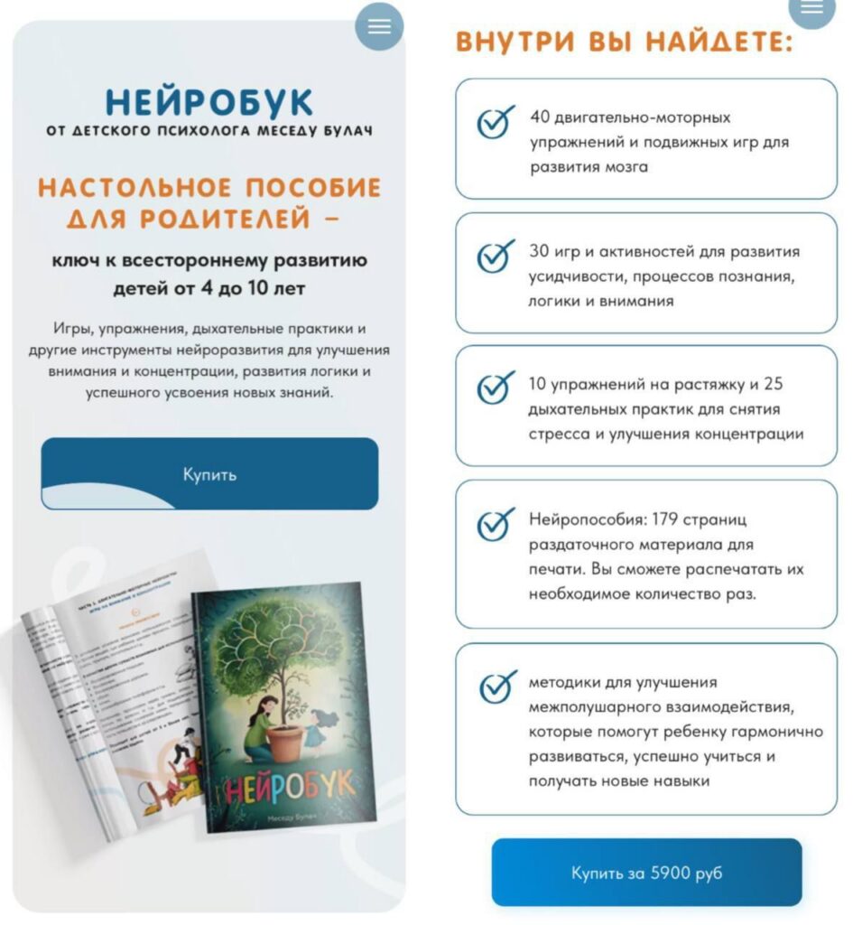 Нейробук. Меседу Булач